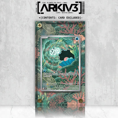 [UNIT: 195/182] // Clamperl Extended Art Display Case - Raw