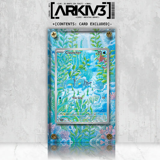 [UNIT: 205/198] // Clauncher Extended Art Display Case - Raw