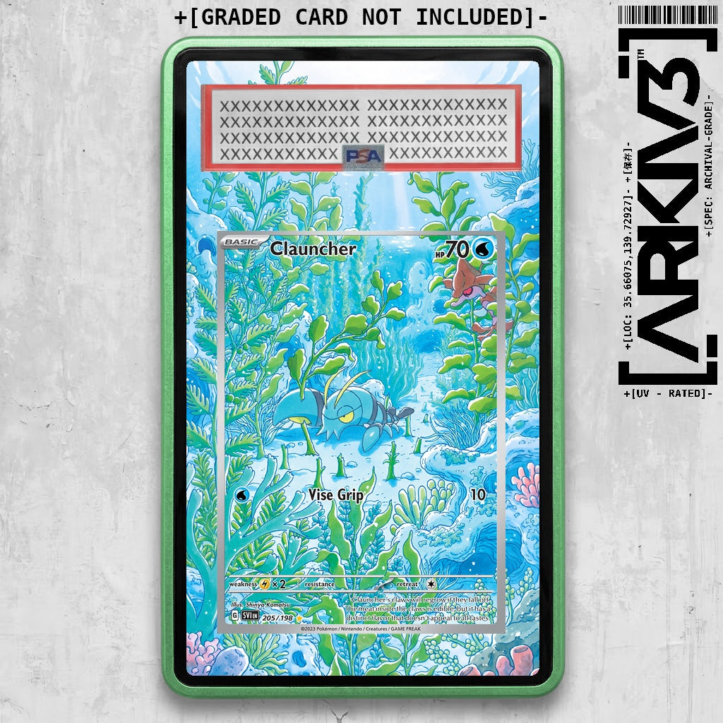 ARKIV3 PSA graded front - Green
