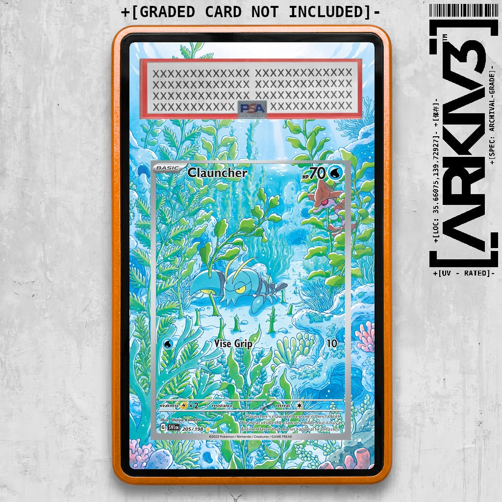 ARKIV3 PSA graded front - Orange