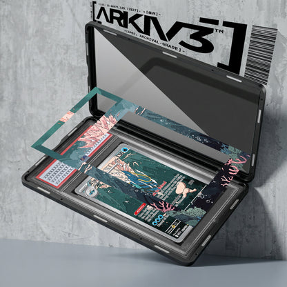 ARKIV3 PSA graded exploded mockup