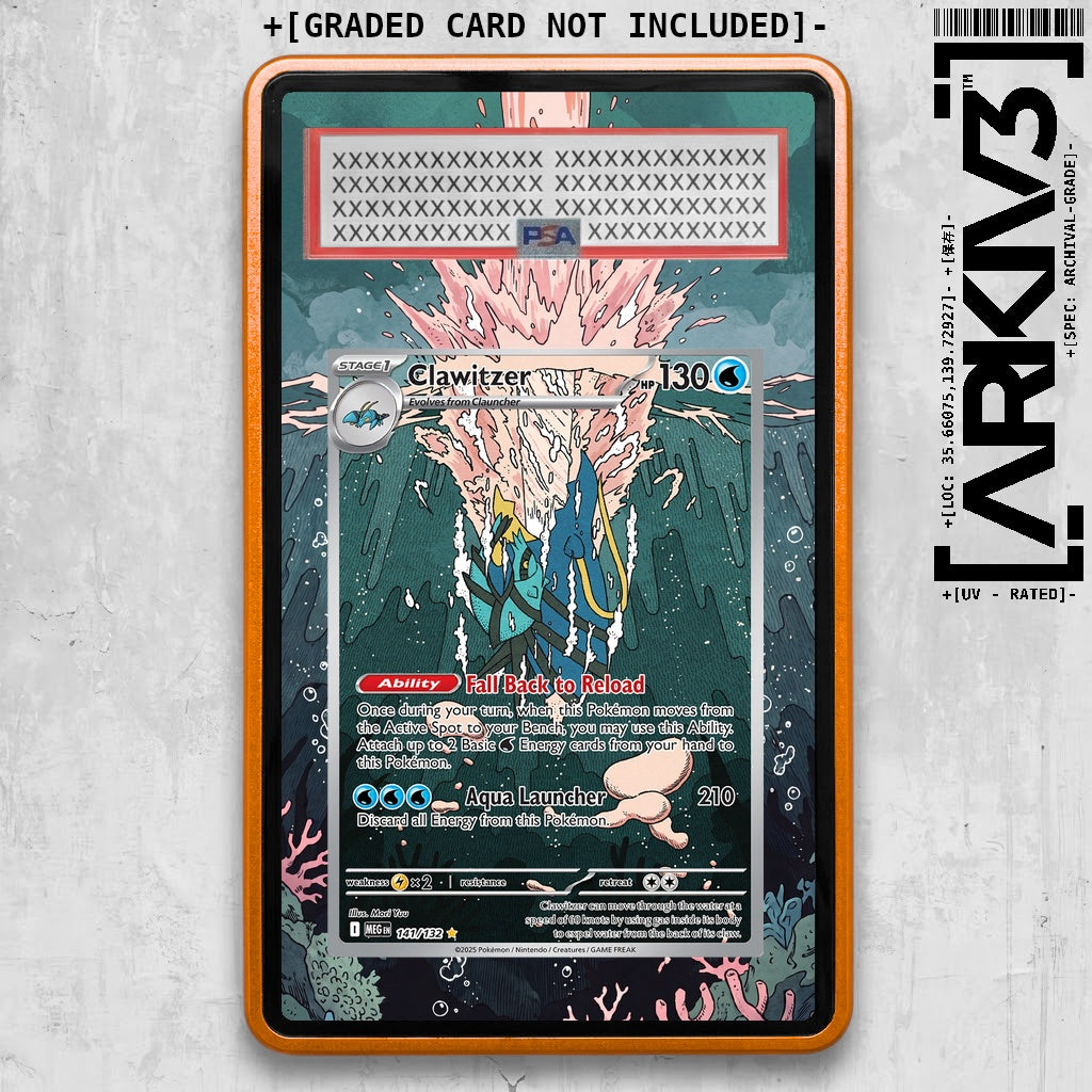 ARKIV3 PSA graded front - Orange