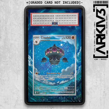 [UNIT: 92/86] // Claydol Extended Art Display Case - Graded