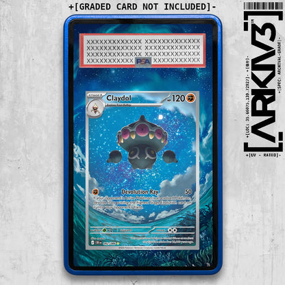 [UNIT: 92/86] // Claydol Extended Art Display Case - Graded