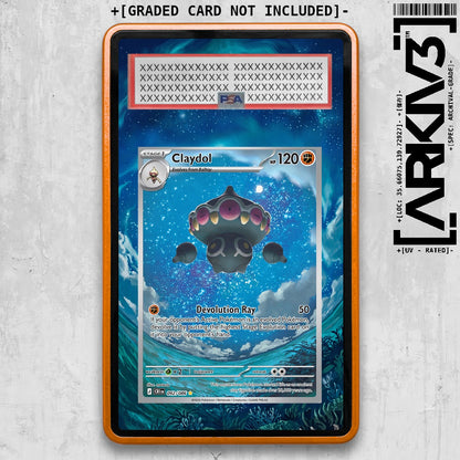 [UNIT: 92/86] // Claydol Extended Art Display Case - Graded