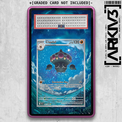 [UNIT: 92/86] // Claydol Extended Art Display Case - Graded