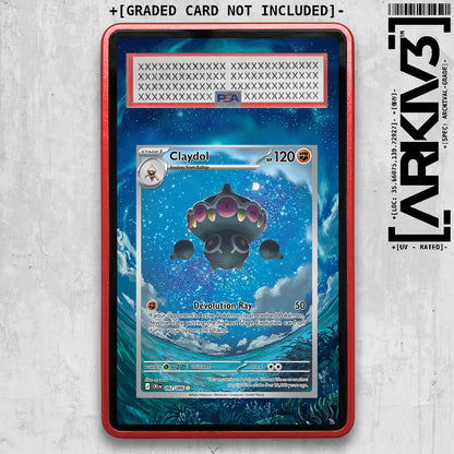 [UNIT: 92/86] // Claydol Extended Art Display Case - Graded