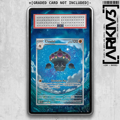 [UNIT: 92/86] // Claydol Extended Art Display Case - Graded