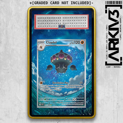 [UNIT: 92/86] // Claydol Extended Art Display Case - Graded