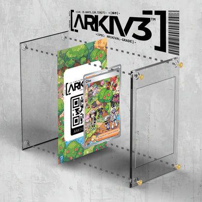 [UNIT: 236/91] // Clive Extended Art Display Case - Raw