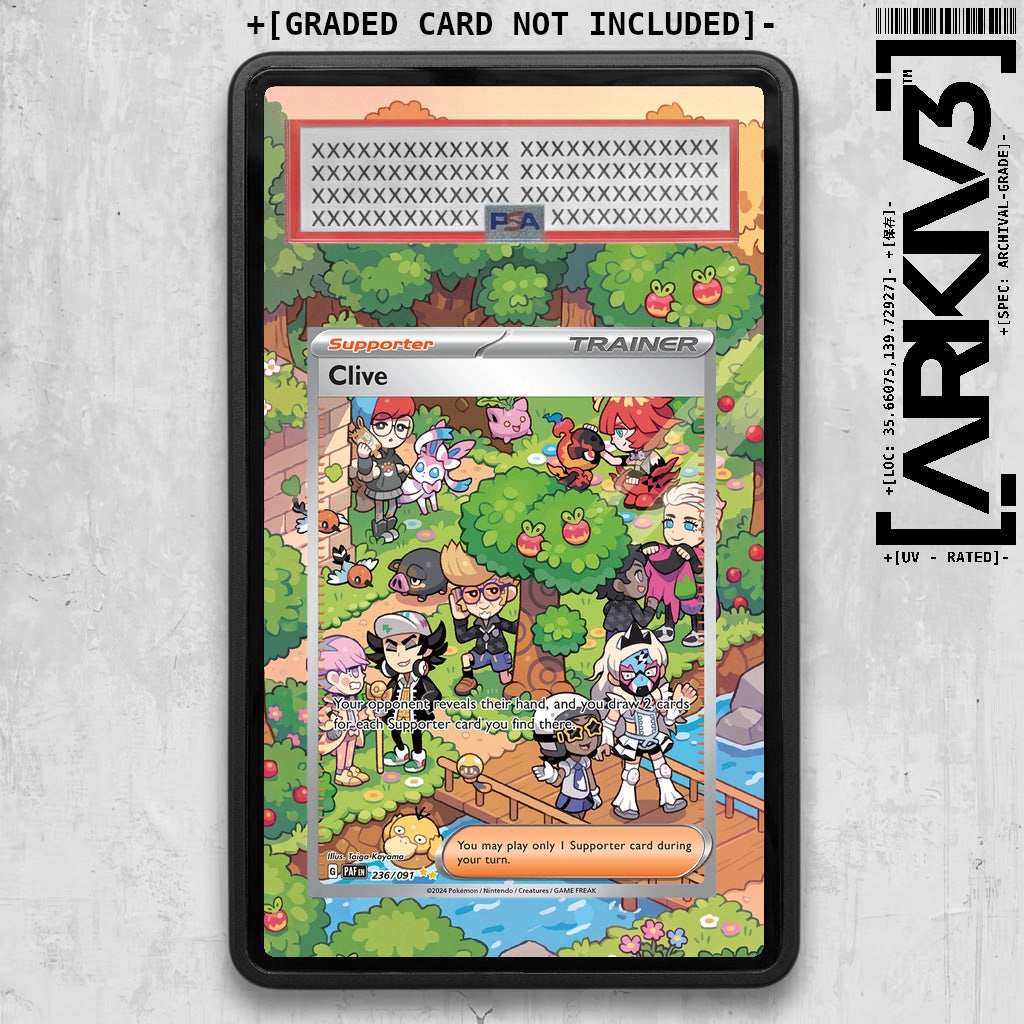 ARKIV3 PSA graded front - Black