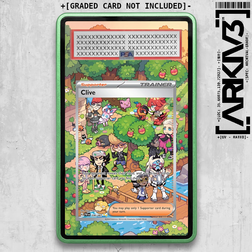 ARKIV3 PSA graded front - Green