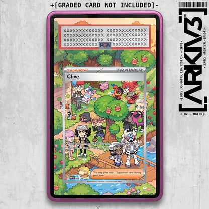 ARKIV3 PSA graded front - Purple
