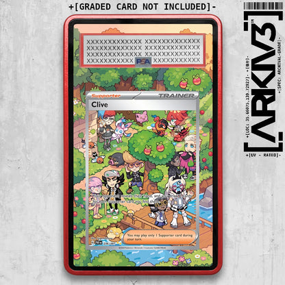 ARKIV3 PSA graded front - Red
