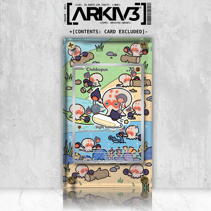 [UNIT: 207/191] // Clobbopus Extended Art Display Case - Raw