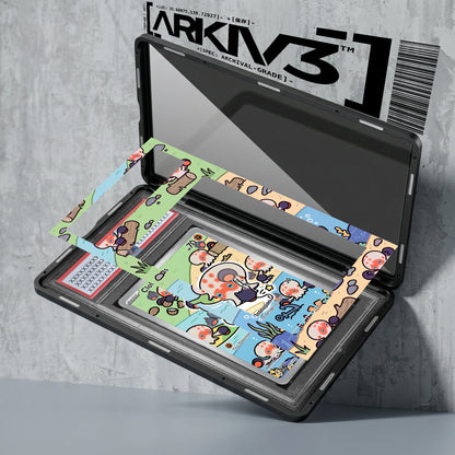 ARKIV3 PSA graded exploded mockup