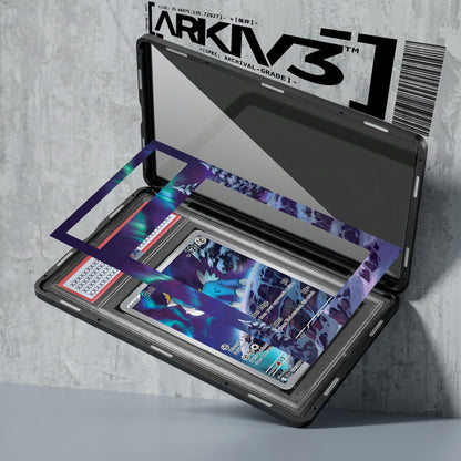 ARKIV3 PSA graded exploded mockup