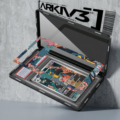 ARKIV3 PSA graded exploded mockup