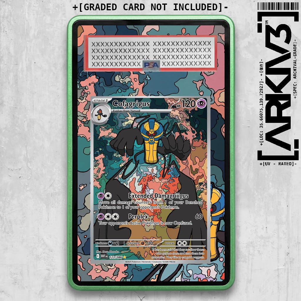 ARKIV3 PSA graded front - Green
