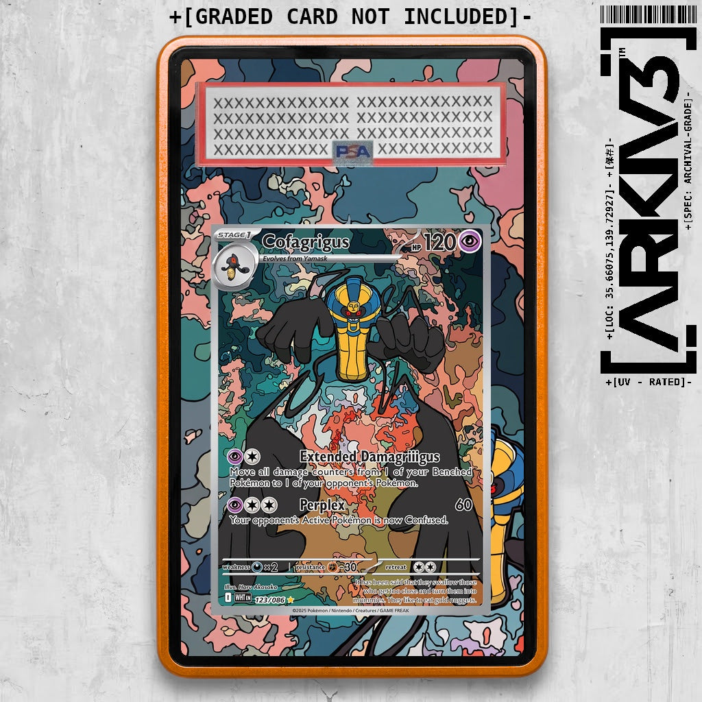ARKIV3 PSA graded front - Orange