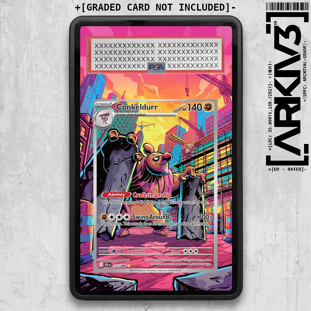 ARKIV3 PSA graded front - Black