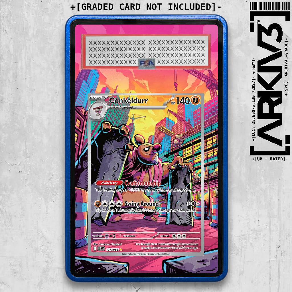 ARKIV3 PSA graded front - Blue