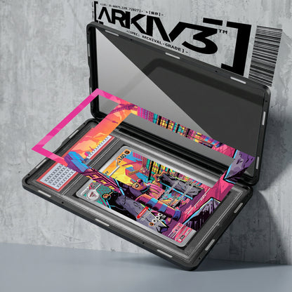ARKIV3 PSA graded exploded mockup