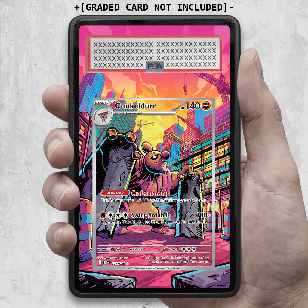 ARKIV3 PSA graded hand mockup