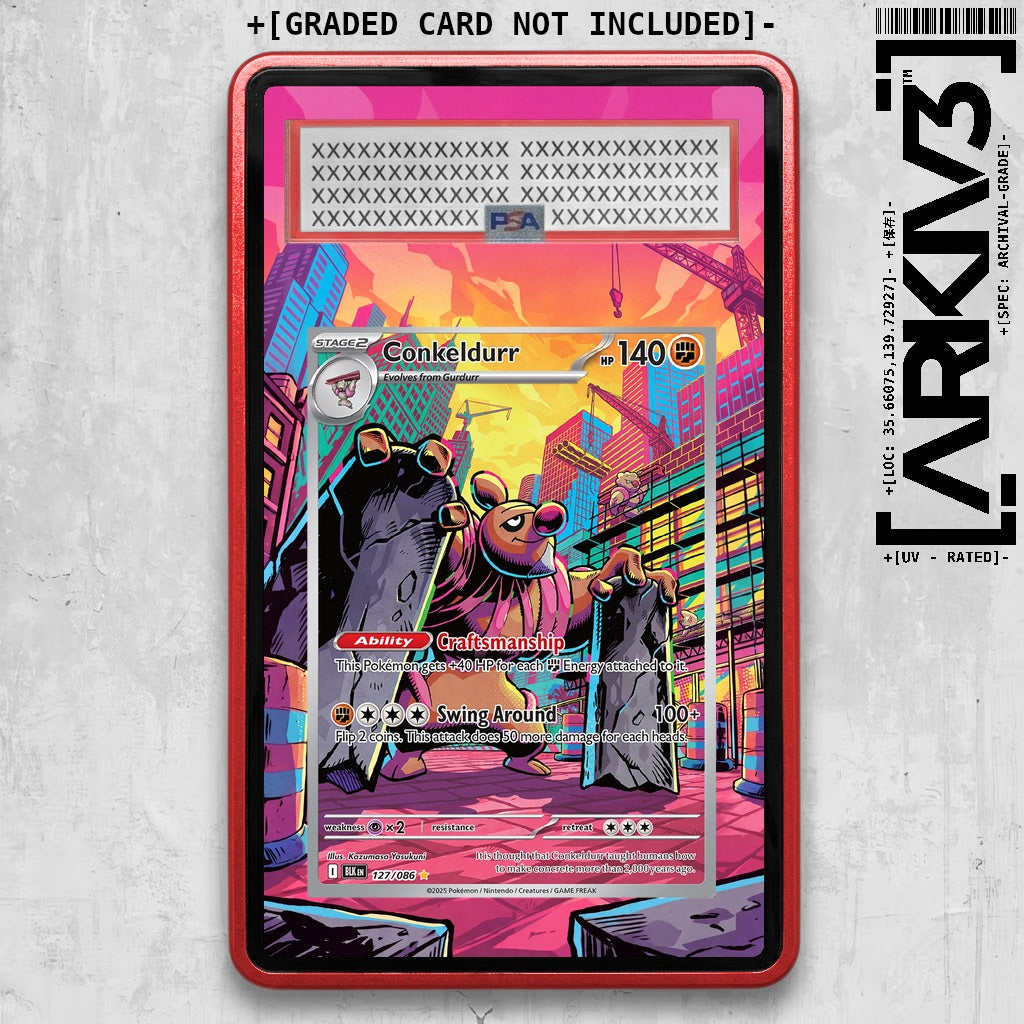 ARKIV3 PSA graded front - Red