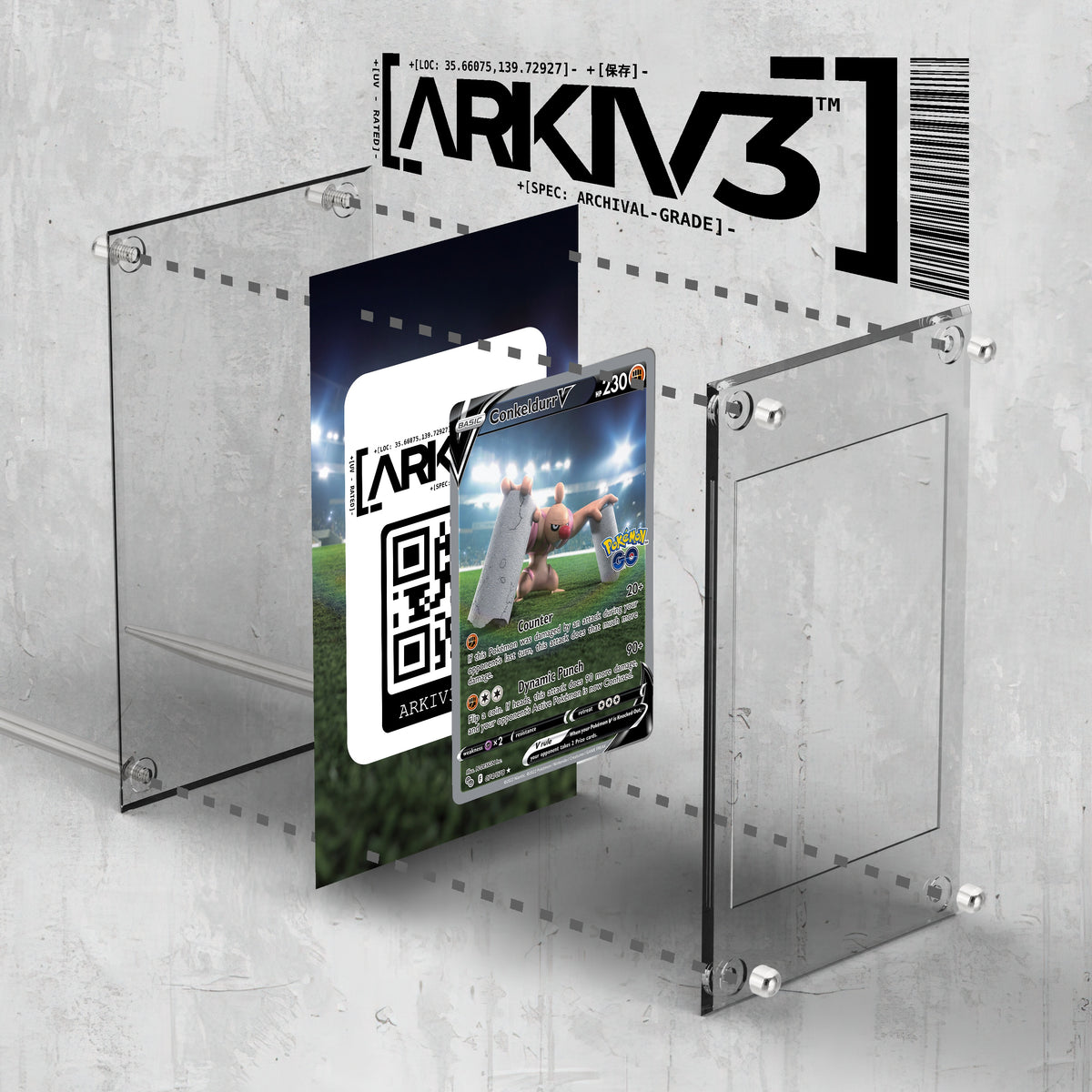 [UNIT: 74/78] // Conkeldurr V Extended Art Display Case - Raw