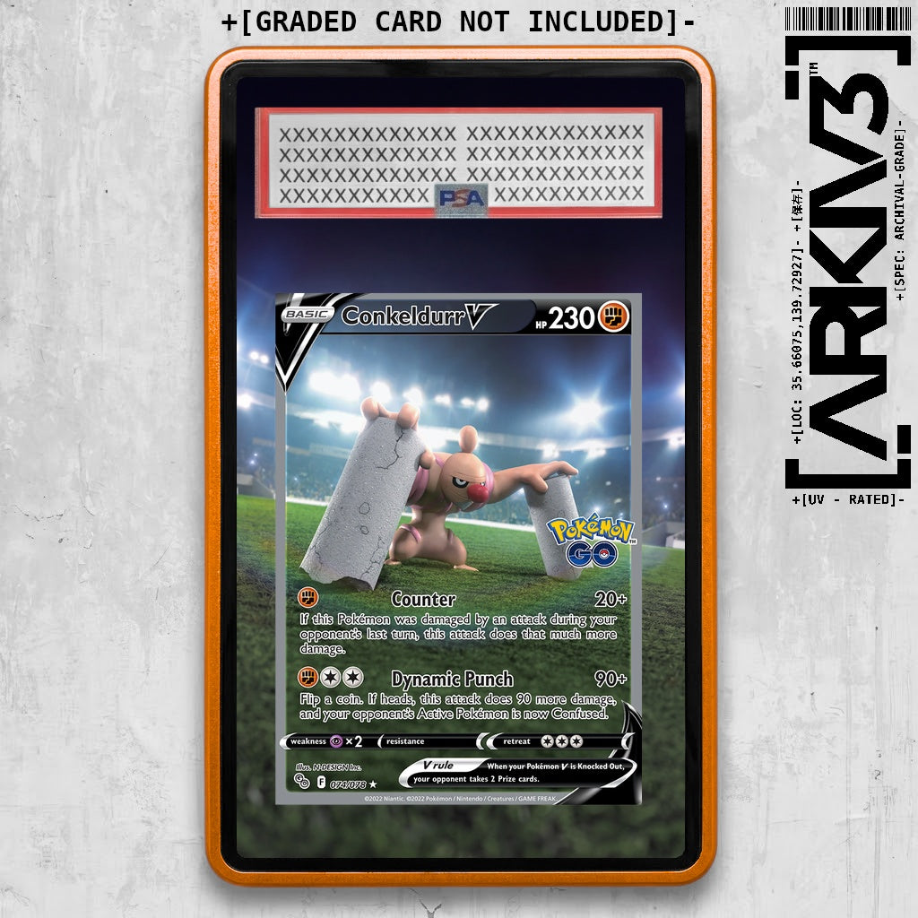 ARKIV3 PSA graded front - Orange