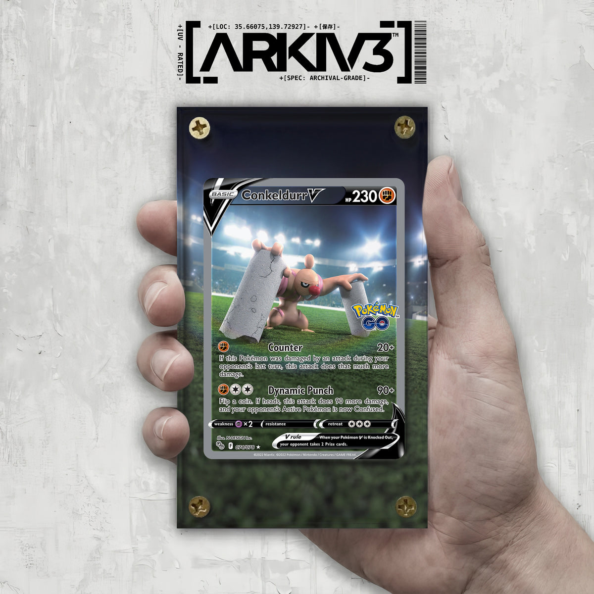 [UNIT: 74/78] // Conkeldurr V Extended Art Display Case - Raw