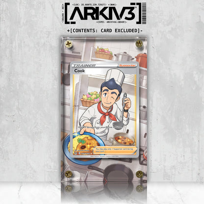 [UNIT: TG25/TG30] // Cook Extended Art Display Case - Raw