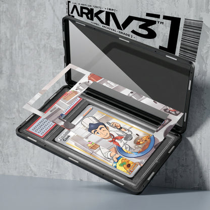 ARKIV3 PSA graded exploded mockup
