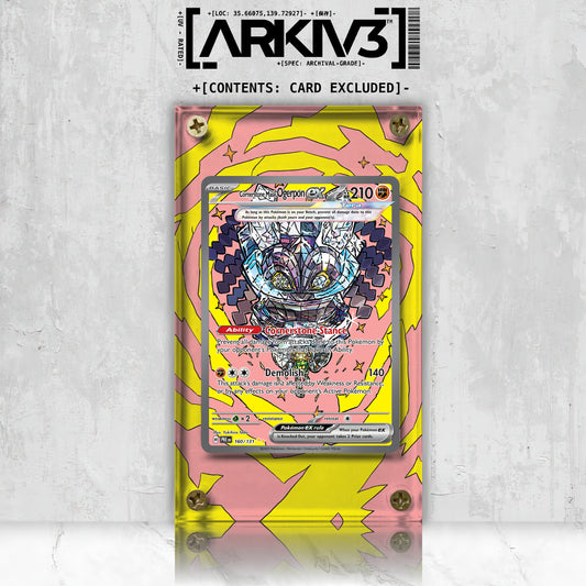 [UNIT: 160/131] // Cornerstone Mask Ogerpon ex Extended Art Display Case - Raw