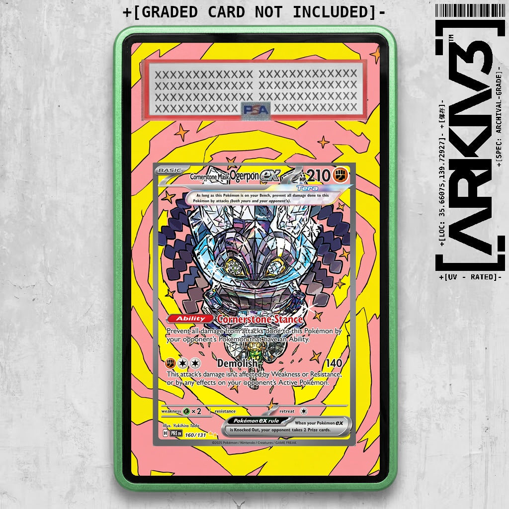ARKIV3 PSA graded front - Green