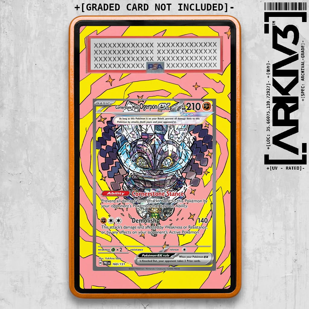 ARKIV3 PSA graded front - Orange