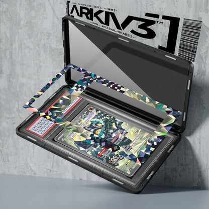 ARKIV3 PSA graded exploded mockup