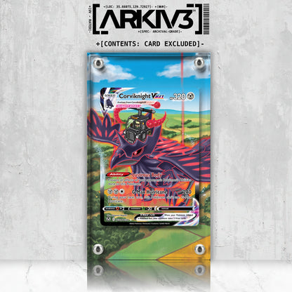 [UNIT: TG19/TG30] // Corviknight VMAX Extended Art Display Case - Raw