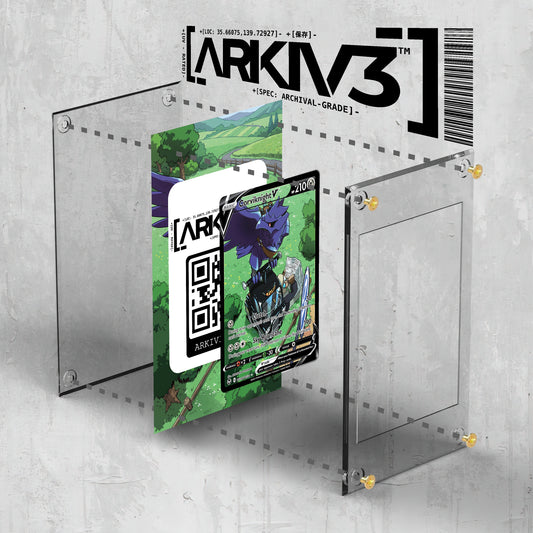 [UNIT: TG18/TG30] // Corviknight V Extended Art Display Case - Raw