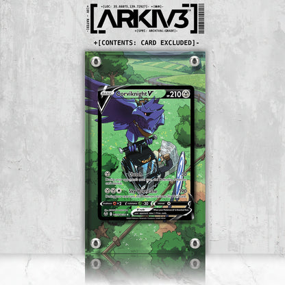 [UNIT: TG18/TG30] // Corviknight V Extended Art Display Case - Raw