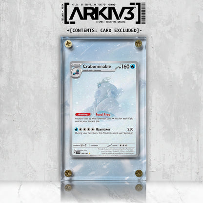 [UNIT: 149/142] // Crabominable Extended Art Display Case - Raw