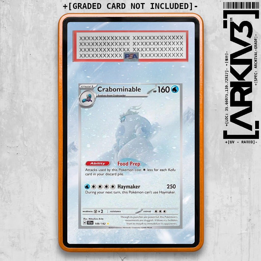 ARKIV3 PSA graded front - Orange
