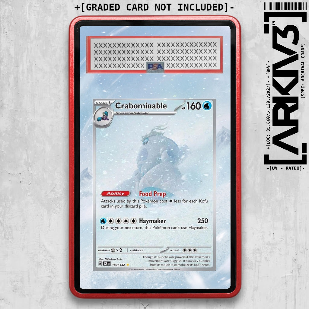 ARKIV3 PSA graded front - Red