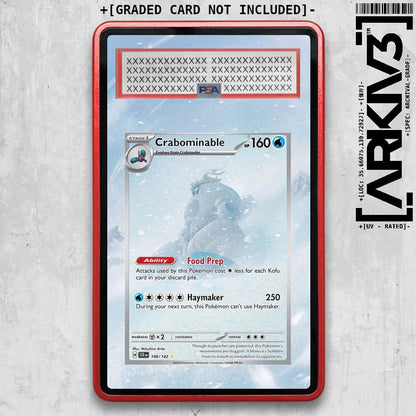 ARKIV3 PSA graded front - Red