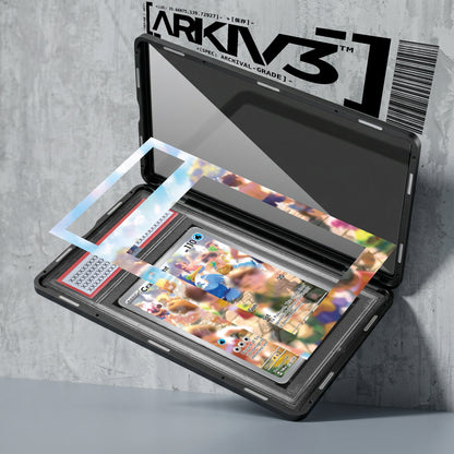 ARKIV3 PSA graded exploded mockup