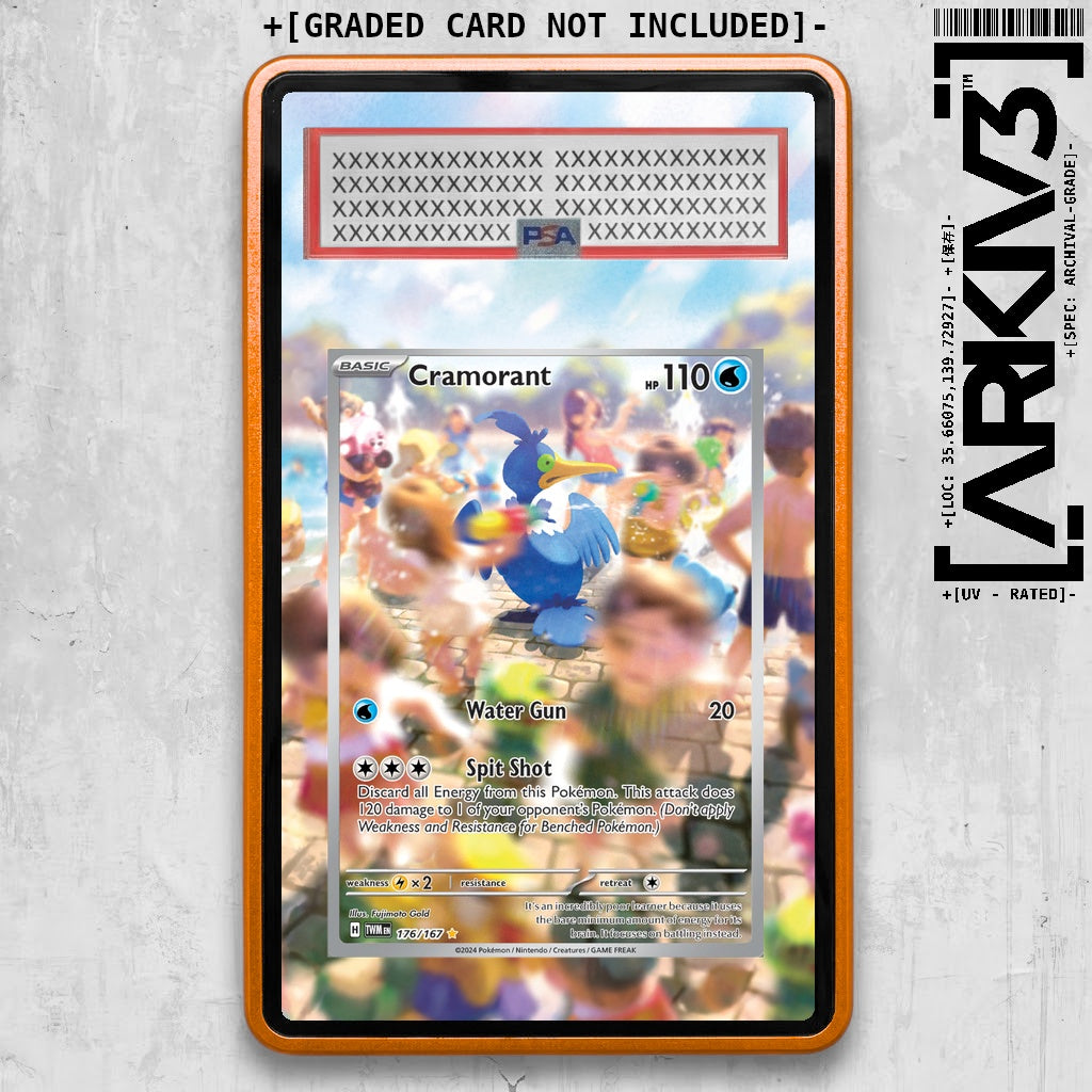 ARKIV3 PSA graded front - Orange
