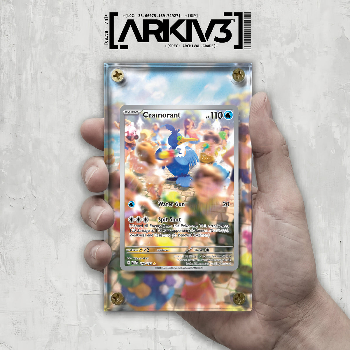 [UNIT: 176/167] // Cramorant Extended Art Display Case - Raw
