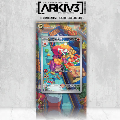 [UNIT: 202/193] // Crocalor Extended Art Display Case - Raw
