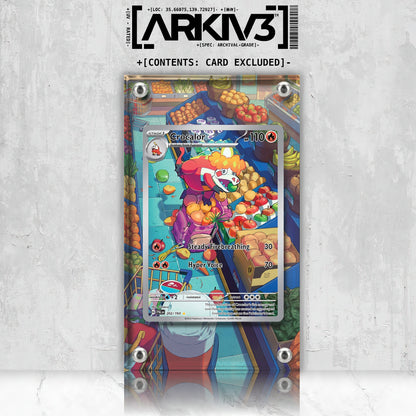 [UNIT: 202/193] // Crocalor Extended Art Display Case - Raw